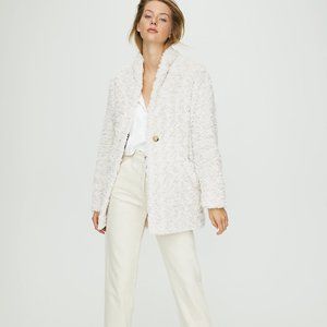 Aritzia Wilfred Free Plush Jacket